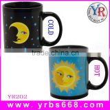18 years factory direct sales day and night picture ceramic coffee sublimation mug