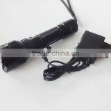 Onlystar GS-9074 Aluminum Adjustable Focus Rechargeable Zoomable High Beam Torch Light thumbnail-2