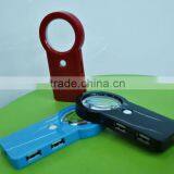 Magnifier Usb Hub for Bank With 4 Ports