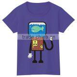 Custom Girl Cute Design t Shirt / Wholesale Cotton Women Tshirt thumbnail-3