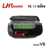 multifunction car emergency jump starter 12000mA mini battery booster 12V with micro input for android digitals