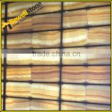 Natural marble 4mm onyx super thin tiles, honey onyx stone thin veneer