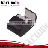 Black Luxury pu Leather Watch Box