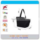 Portable and Simple Hand Bag Polyester Handle Bag With Zipper Close thumbnail-5