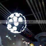 Aluminum Acrylic LED Suspension Lights Incomplete Sphere for Projects thumbnail-2