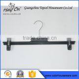 Custom Logo Plastic Hangers Plastic Hanger With Clips thumbnail-1