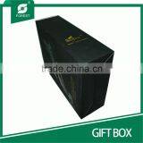 OEM HAND MADE PAPERBOARD GIFT BOX WITH GOLD HOT STAMPPING thumbnail-5