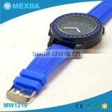 Fashion Custom Stainless Steel Back Cese Silicone Rubber Slap Watch thumbnail-5