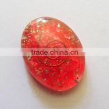 Orgonite Red Energy Oval : Orgone Chakra Oval Supplier India