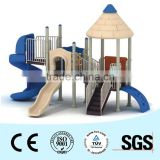 CE and RoHS qualified dual slide playground can be applied to community