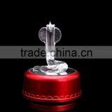 2016 Custom Design Snake Figurine Make Glass Figurines Factory Price