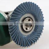 4'' Calcine Flower Shape Aluminum Oixde Flap Disc for Metal With Fiberglass Backing Substrate thumbnail-2