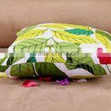 Pure Cotton Tree Leaves Environmental Protection Cushion Cover thumbnail-5
