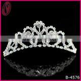Wholesale Cute Fancy Rhinestone Metal Crown for Bridal thumbnail-1