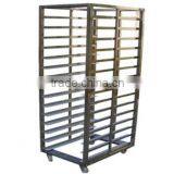 FOOD BREAD TROLLEY 8 Layers 16 Pans Stainless Steel Trolley thumbnail-1