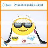 New Recycle Custom 600d Polyester Emoji Backpack Emoji Bag thumbnail-6