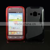 S line design TPU case for Samsung Galaxy Rugby Pro