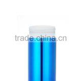 13oz/380ml Blue Chromed/ Metallized Plastic HDPE Bottle thumbnail-4