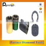 AQ BQ 10mm Segment F12 Hardness Diamond Core Cutter Drill Bit thumbnail-2