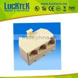 Telephone 6P2C/6P4C/6P6C/8P8C 3way JACK Box thumbnail-1