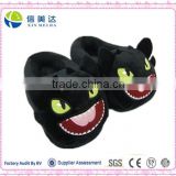 Hot and Warm Dragon Toothless Plush Slipper for 2015