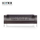Hot Selling Office Furniture Comfortable Commerical PU Sofa thumbnail-3