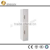 New popular metal two door personal locker for school personal