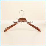 Wood Looking Plastic Hanger With Notches