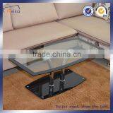 Living Room Furniture Glass Cafe Furniture , Coffee Table Design CT-1562B thumbnail-5