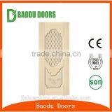 Latest Designs Melamine/ White Primer/ Wood Veneer Mould Door Skin thumbnail-2