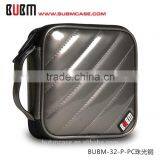 Copper BUBM 32 Capacity PU Leather Cover CD Case CD Box DVD Case CD-ROM Holder Car Disc Case thumbnail-1