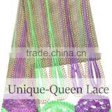 2016 Latest Modern Fashion Tulle Lace/beautiful Design Cheap Lace Fabric/high Quality French Lace Fabric African for Party thumbnail-2