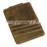 Boshiho Crazy Horse Leather Wallet to Clips thumbnail-4