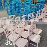 Light Pink Wooden Children Chivary Chair thumbnail-2