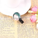 Various soldier expression hair clip lovely baby kids best hair accessories acrylic french customized hair barrette clip