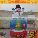 2014 Inflatable Christmas/ Advertising Snow Globe / Inflatable Santa Claus