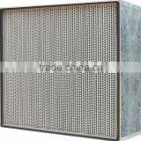 Aluminum Separator Hepa Air Filter H13 99.99% From SGS Certificated Manufacturer