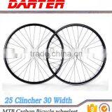 Fatigue Resistance Accurate 27.5" 30mm Wide 25mm Depth Carbon Road Wheelsets thumbnail-1