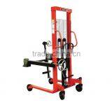 360kg Manual Hydraulic Pallet Drum Lifting Stacker/china Suppliers Drum Cart/yujie/logistics Equipment
