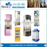 Semi-Circle/Diamond/Rectangle Observation Elevator/Machine Room Less Observation Lift