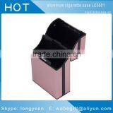 Light Aluminum Cigar Cigarette Case Tobacco Holder Pocket Box Storage Container thumbnail-3