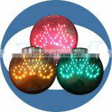 200mm Red Green Yellow Bicycle With Clear Lens LED Traffic Light Module