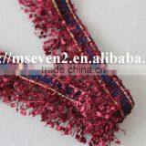 Fashion Color Tassel Fringe Lace Trim Polyester Tassel Fabric Embroidery Lace thumbnail-5