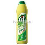 CLEANING CHEMICAL / BATHROOM CLEANING / DETERGENT / CIF Versatile Bleach Cream Lemon 500ml thumbnail-1