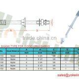 Spindle Insulator / Crossarm Pin / Steel Foot for Transmission Line Fittings thumbnail-1