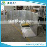 Portable Used Aluminum Concert Event Barricades for Sale