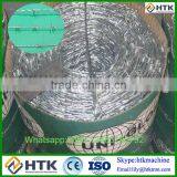 Hebei Hot Dip Galvanized Steel Barbed Wire 500m High Tensile thumbnail-6