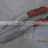 Damascus Folding Knife/Pocket Knife thumbnail-3