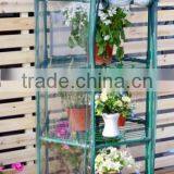 3 Tier Hexagonal Green House With Wheel thumbnail-1