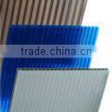 Transparent PC Polycarbonate Plastic Hollow Roofing Sheets Ten Years Quality thumbnail-3